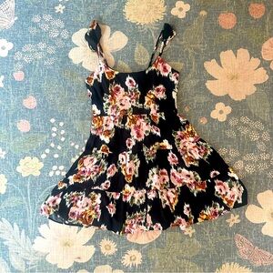 Boutique Floral Sundress Dress